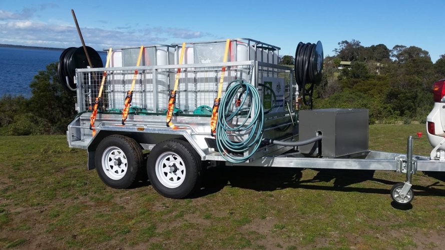 Our Beaut New Water Trailer