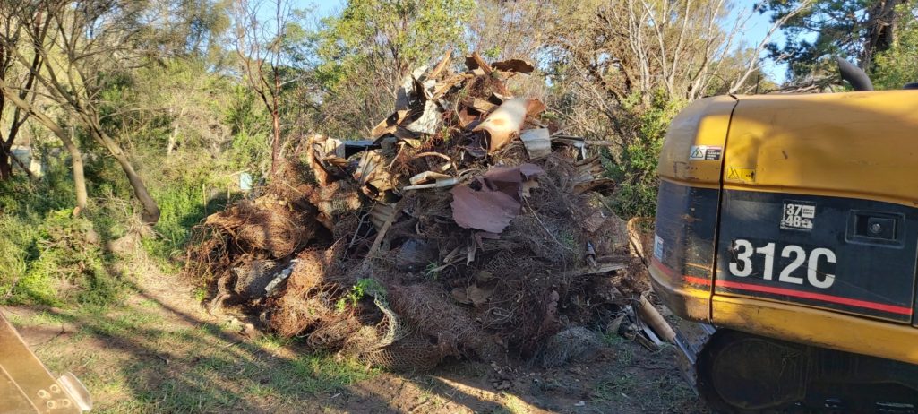 Old Tip excavation and site rejuvenation