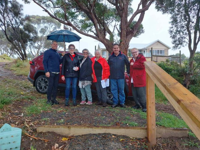 A walk with Councillors